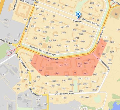 ул. Таллинская (63 шт.)