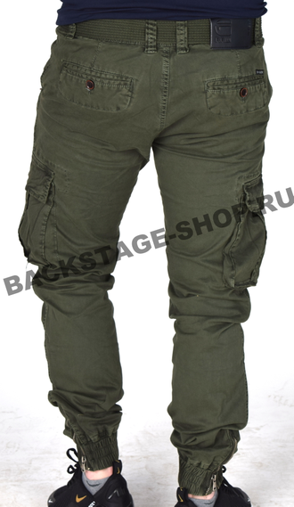 Джоггеры с карманами Green