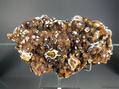 Халцедон почки, опал, на яшмовидной породе. Россия. 155*95*50мм