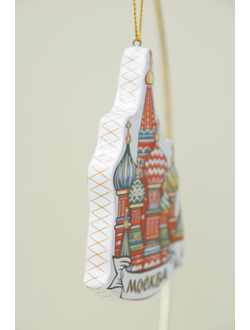 Комплект ёлочных игрушек "Москва Златоглавая"