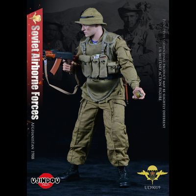 Советский десантник в Афганистане - КОЛЛЕКЦИОННАЯ ФИГУРКА 1/6 SOVIET AIRBORNE TROOPS VDV IN AFGHANISTAN (UD9019) - UJINDOU
