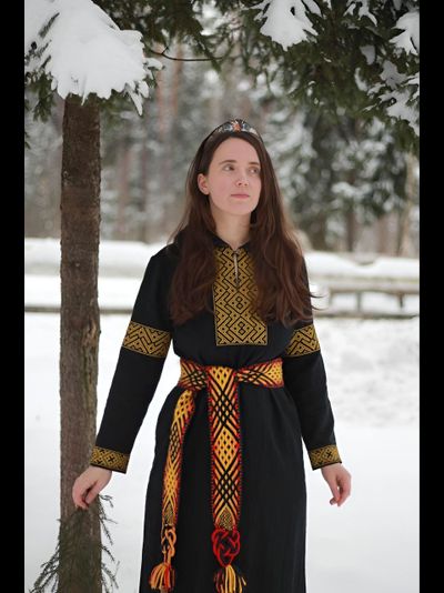 Платье славянское «Велесиха»