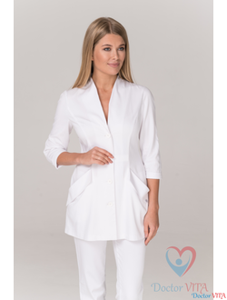 Жакет медицинский Dr.Super "Anita" белый