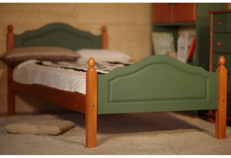 Кровать КАЯ 2 из массива сосны 90 х 190/200 см