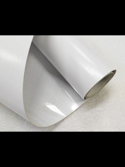 Термопленка "SEF" серия FLEXCUT GLITTER 04 WHITE, 350 мкм