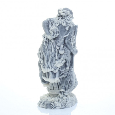 БАБА ЯГА В СТУПЕ, ЛИТЬЕВОЙ МРАМОР. ОПТ