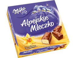 Milka Alpen Milk Vanilla 330G (16 шт)