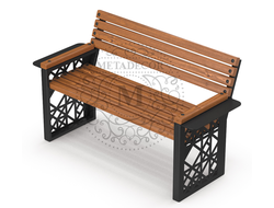 Metadecor Уличная скамья садовая Город от Метадекор Сан-Ремо San Remo