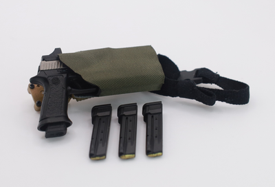 Пистолет с кобурой и подсумками под магазины - 1/6 (26062R) - Easy&Simple