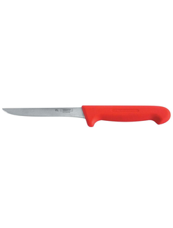 Нож обвалочный 15 см, красная ручка