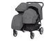 Коляска 2в1 для двойни Carrello Connect CRL-5502/1 Rock Grey