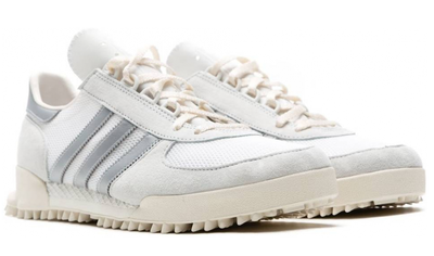 Adidas marathon white cheap
