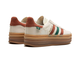 Adidas Gazelle Bold Cream White Wild Sepia