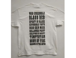 Футболка белая SLAYER - Seasons of the Abyss