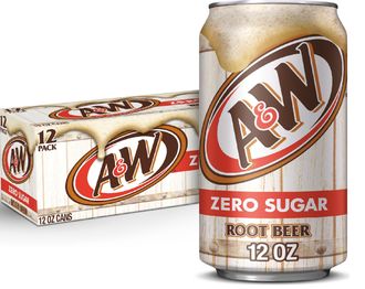 Газированный напиток A&W CREAM SODA 355ml (Америка) (12)