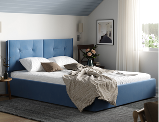 Кровать двуспальная, MyCloud Азалия с подъемным механизмом, бельевым ...