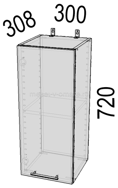 Шкаф кухонный Берген А-30 (300)