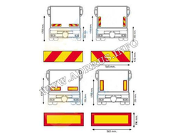 ЗАДНИЕ ОПОЗНАВАТЕЛЬНЫЕ ЗНАКИ
