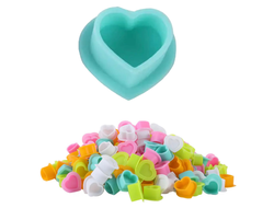 Колпачки силиконовые OZER Love Silicone Ink Caps Turquoise (50 шт.)
