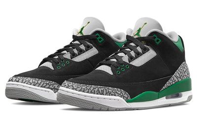спортивные мужские кроссовки Nike Air Jordan 3 Retro 'Pine Green' CT8532-030