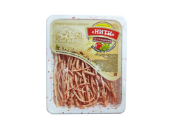 Сыр в лотках "Нити" Паприка с укропом 100г