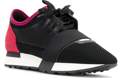 Balenciaga Rage (БАЛЕНСИАГА) черно-розовые женские (36-40)