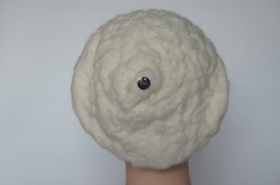 Вицио итальянский берет 6993 белый зима 2022