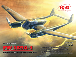 Сборная модель: (ICM 72291) Германский самолет-разведчик FW 189A-1