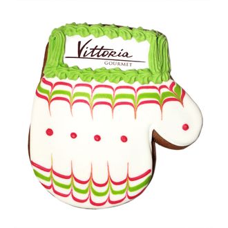 Имбирный пряник. Рукавичка с логотипом