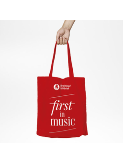 Хлопковая сумка “first in music” Breitkopf Merchandising