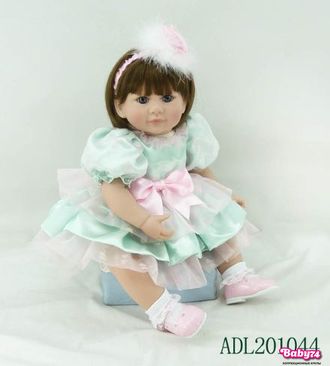 Кукла реборн — девочка  "Анжелика" 50 см