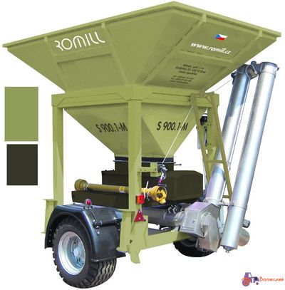 Передвижная вальцовая плющилка влажного зерна ROmiLL М1