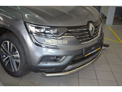 Защита переднего бампера d60 для Renault Koleos (2017-)