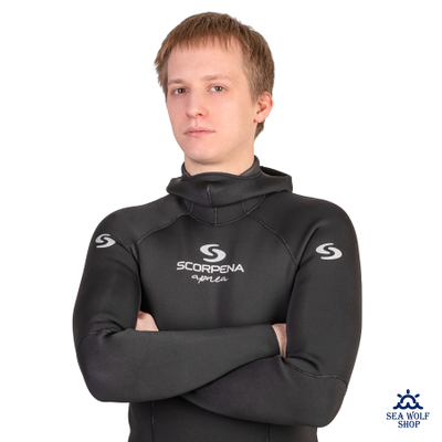 Гидрокостюм неопрен 7мм Scorpena Apnea F1 р.XXL-54/56