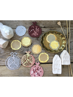 Набор ножей для вырубки "Лимонад с гранатом"