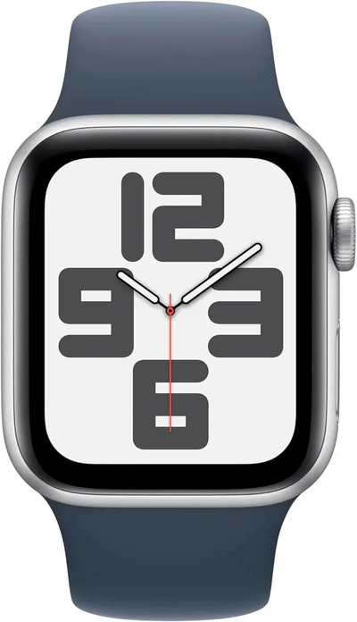 Apple Watch SE 2022 40mm  (MRE33LL/A) (2023) Серебристо синий