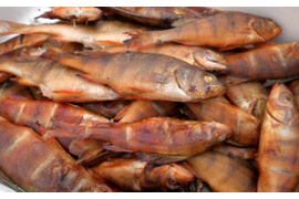 окунь горячего копчения