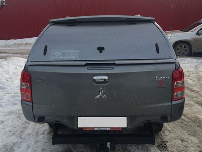 Кунг N-commerce серый 480/U17 для Fiat Fullback от AvengerUral в Перми, Уфе, Казани, Кирове, Ижевске