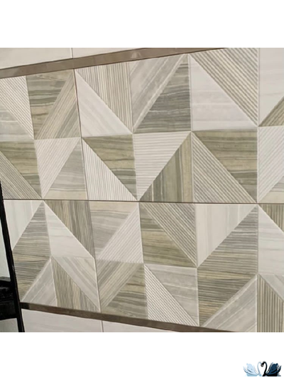 Плитка настенная Belani Palissandro Geo оливковый 30 х 60 см под мрамор Береза керамика