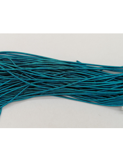 Канитель мягкая, цвет бирюзовый, 1 мм