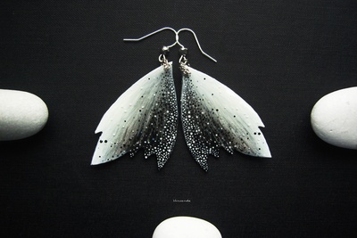 "В сумерках", волшебные серьги из серии крылышек Туманной феи