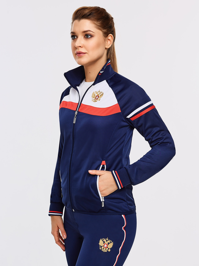 Спортивный костюм женский 10SKJ-895, с символикой России (копия)