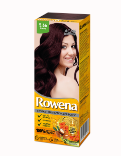 ROWENA Стойкая Крем-Краска для волос (с аммиаком) тон 5.66  Божоле