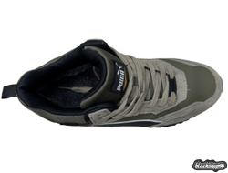 Puma Blacktop Rider Pop Mid с Мехом Brown (40-45)