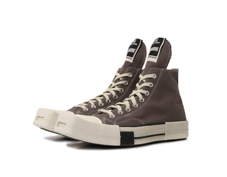 Converse x Rick Owens DRKSHDW Turbodrk Laceless Iron Egret
