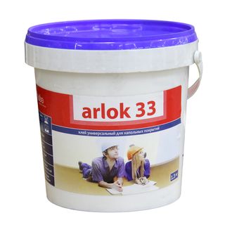 Клей для ПВХ Arlok 33 упаковка 1,3 кг. (Расход на 3-4 м.кв.)