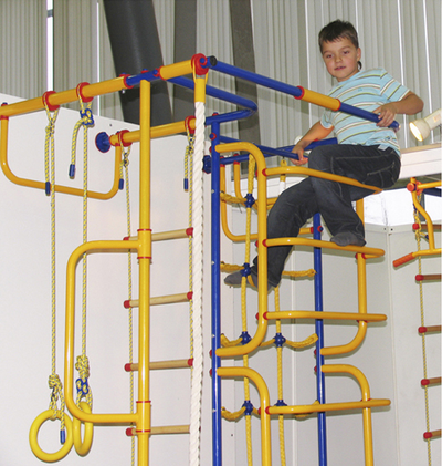 ДСК Модель "Зодиак" (крепление к стене) Веселый непоседа - вид сбоку