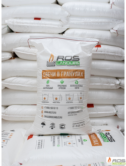 Насыпные свечи в гранулах "Молоко" - 25 кг