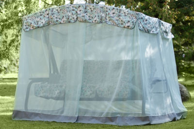 Качели садовые Ольса "Турин Премиум FLOWER" с1204