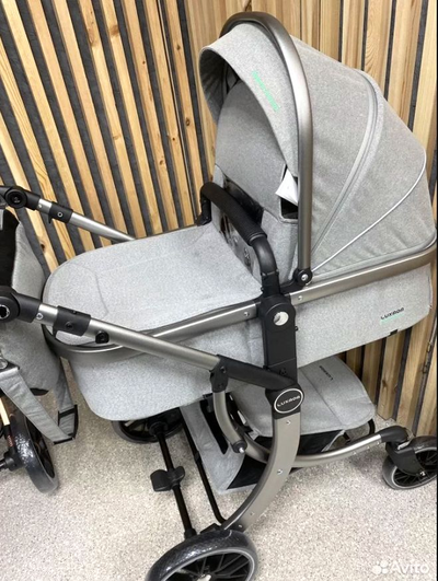 Детская коляска 3 в 1 Luxmom 601A Серый
